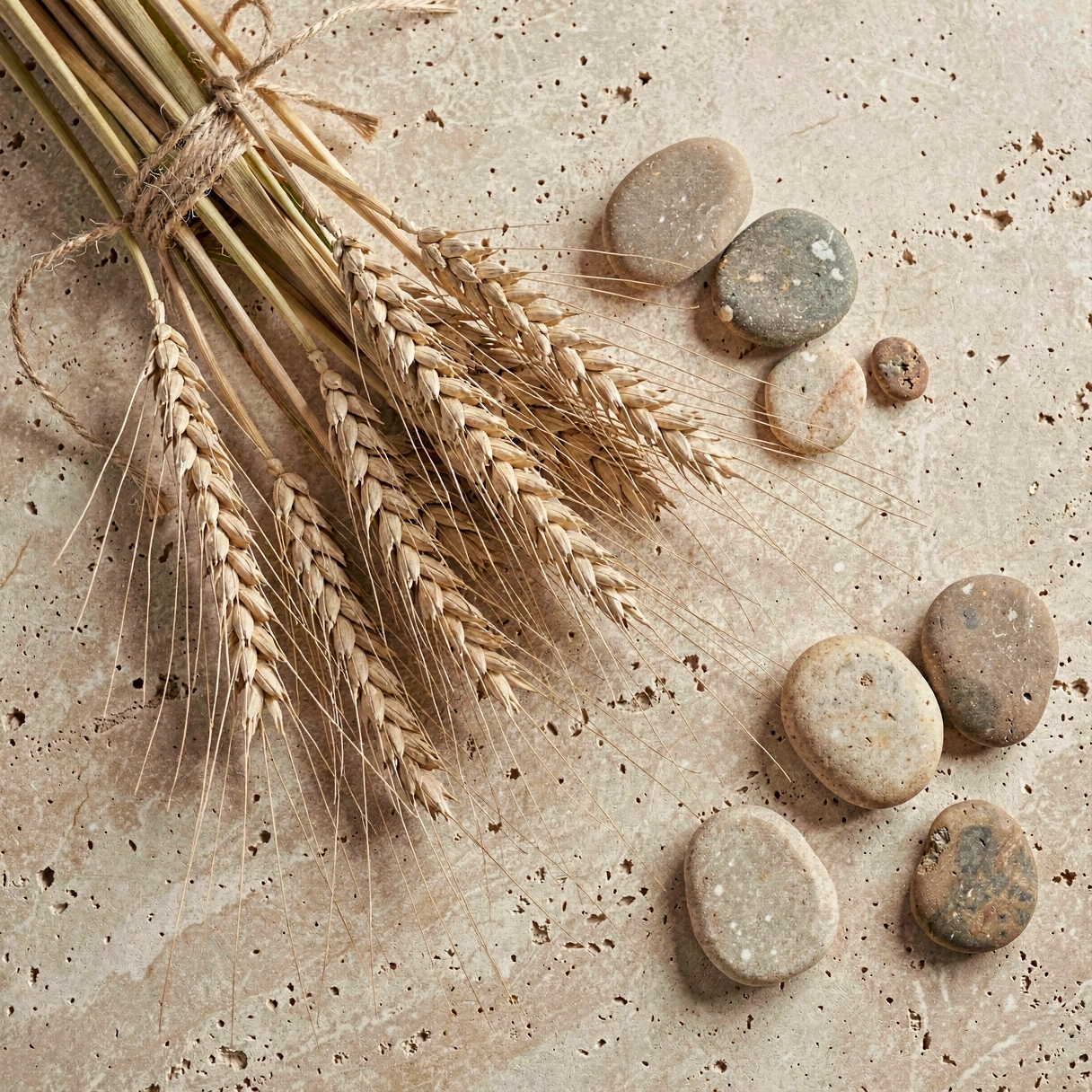 Természetes textúrák és egyensúly